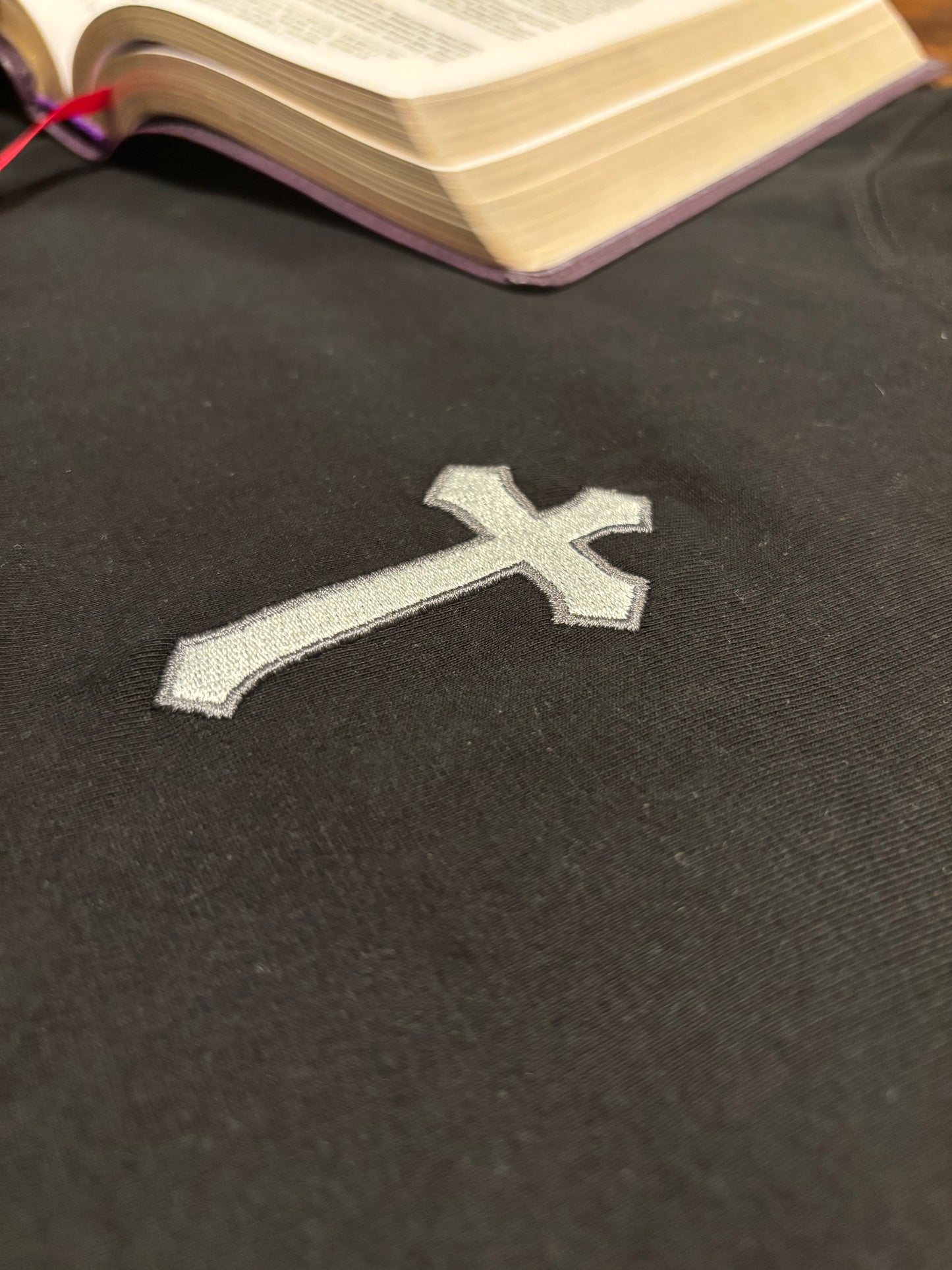 WEAR YOUR FAITH TEE (BLACK)