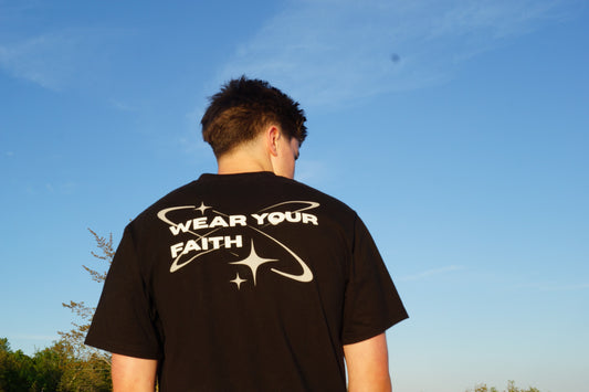 WEAR YOUR FAITH TEE (BLACK)